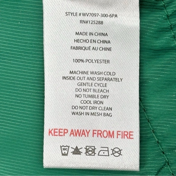 Jason Wu NWOT Emerald Green Satin Wide Leg High Rise No Waistband Trousers, 6 - Picture 13 of 14